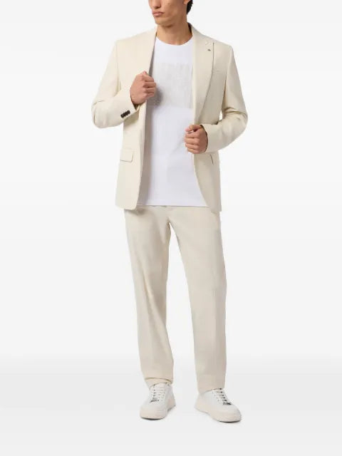 Billionaire corduroy single-breasted blazer