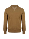 Sease fine-knit polo sweater