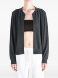Frenckenberger fine-knit open-front cardigan