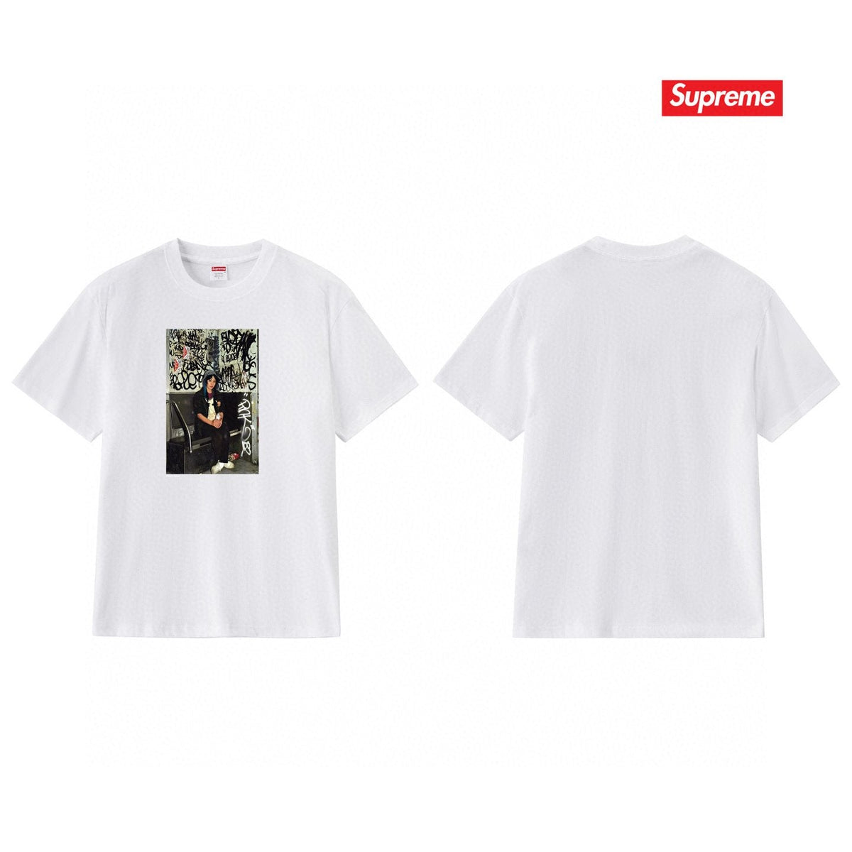 Supreme Pink Lady Graphic T-Shirt