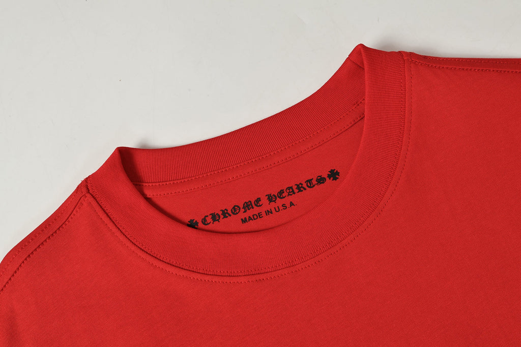 Chrome Hearts Matty Boy Chomper T-Shirt Red